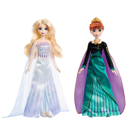 Disney Frozen迪士尼冰雪奇緣-艾莎女王與安娜女王組