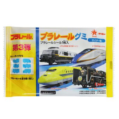 Plarail鐵道王國 Orion 新幹線造型軟糖-附玩具