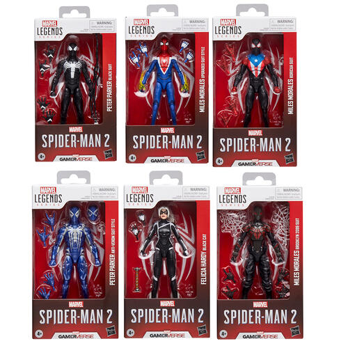 Marvel Legends Series Gamerverse Spider-Man 2 Action Figures- Assorted