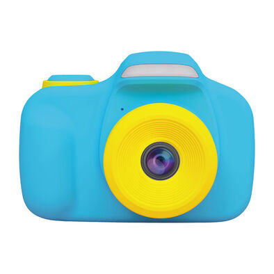 VisionKids HappiCAMU T3 3200萬像素觸控式兒童數位相機(Wifi版)  藍