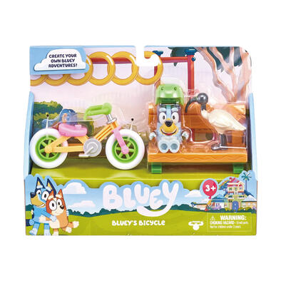 BLUEY 妙妙犬布麗 交通工具組 腳踏車時光