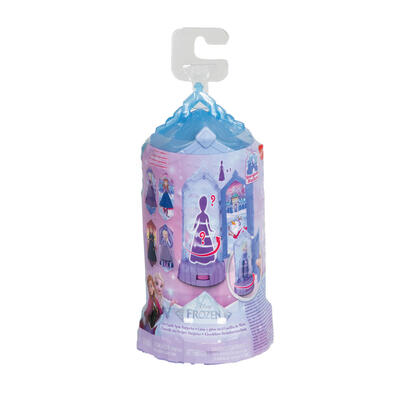 Disney Frozen 迷你迪士尼冰雪奇緣-驚喜旋轉城堡遊戲組-隨機發貨