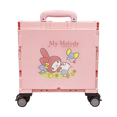 Sanrio三麗鷗 美樂蒂購物滾輪車-分享時光