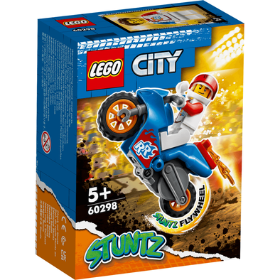 Lego樂高60298 飛天特技摩托車