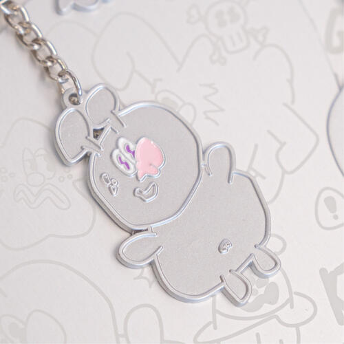 Kingjun	金屬鑰匙圈／混沌世界 飛碟BT