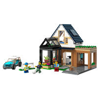 LEGO樂高城市系列 城市住家和電動車 60398