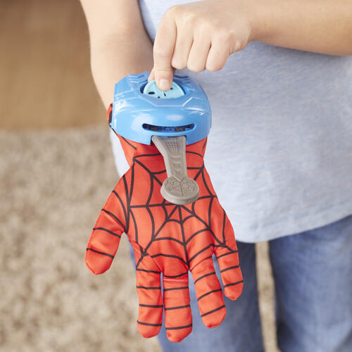 Spider-Man 漫威蜘蛛人蜘蛛絲飛盤手套發射器