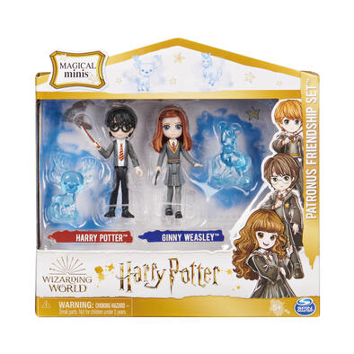 Harry Potter Magical Minis' Friendship Set - Harry, Ginny & 2 Patronus (royalty included)