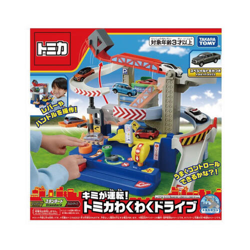 Tomica多美 機關轉轉軌道組(附小車)