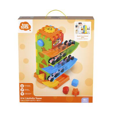 Top Tots天才萌寶 五合一寶寶益智趣味塔