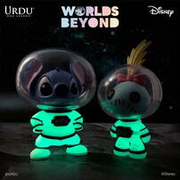 Urdu迪士尼史迪奇Worlds Beyond系列太空人史迪奇小金盲盒 - 隨機發貨
