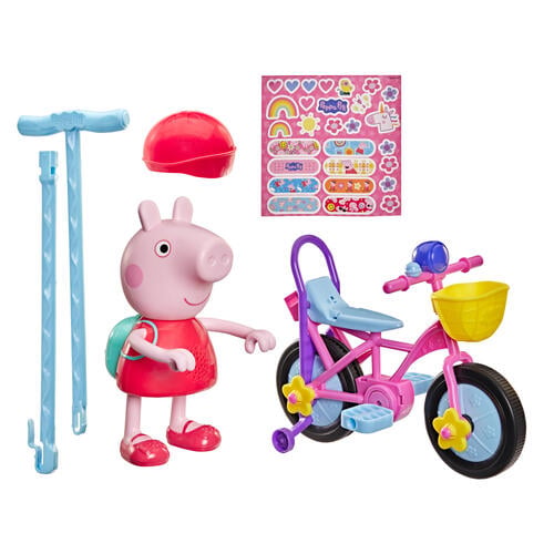 Peppa Pig 粉紅豬小妹 佩佩腳踏車互動玩偶