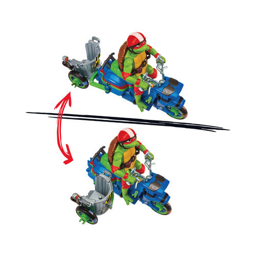 Teenage Mutant Ninja Turtles 忍者龜: 變種大亂鬥 - 公仔戰鬥車 - 隨機發貨