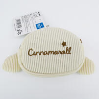 Sanrio 三麗鷗燈心絨角色錢包-大耳狗