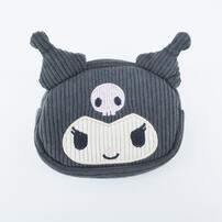 Sanrio 三麗鷗燈心絨角色錢包-酷洛米