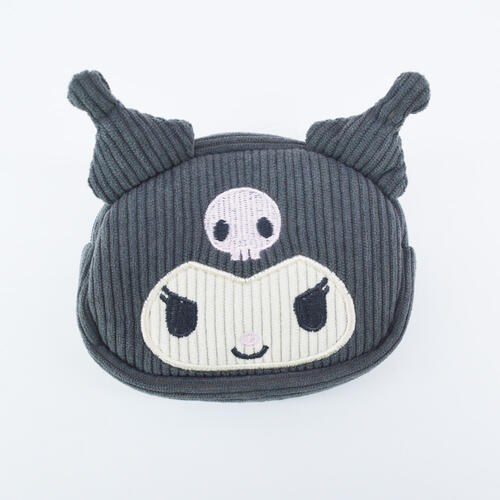 Sanrio 三麗鷗燈心絨角色錢包-酷洛米