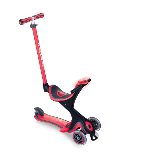 Globber高樂寶 Go•Up Comfort Play 三合一多功能三輪滑板車 (紅色)