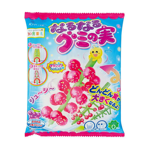 Kracie Foods 知育果子系列	Kracie 創意DIY-葡萄風味小達人
