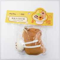 TUNTUNZAI卡皮巴拉	豚豚圓圓紅棗糕背包掛件