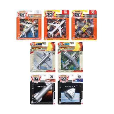 MatchBox火柴盒小汽車-飛行工具組 隨機發貨