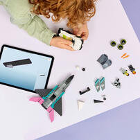 LEGO City Jet vs. Car 60489