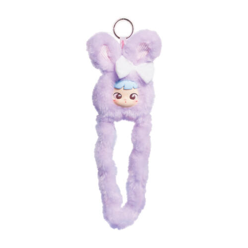 Cimmy POP POP Bunny Series Tangle Plush Keychain