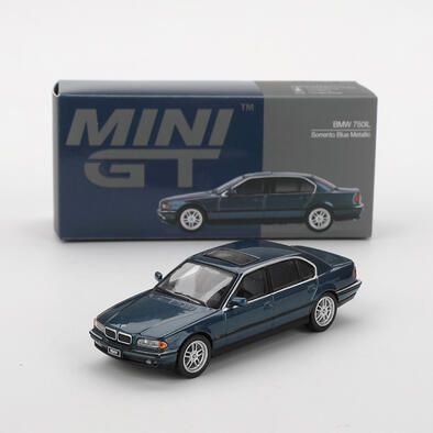 MINIGT	BMW 750IL Sorrento Blue Metallic合金車 894