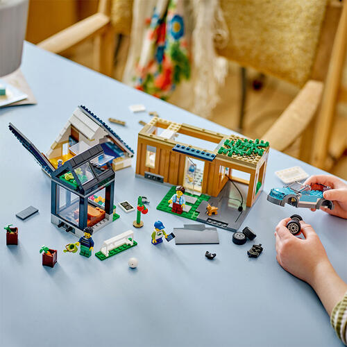 LEGO樂高城市系列 城市住家和電動車 60398