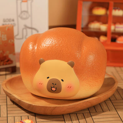 TUNTUNZAI卡皮巴拉	豚豚崽烘焙坊吐司解壓慢回彈