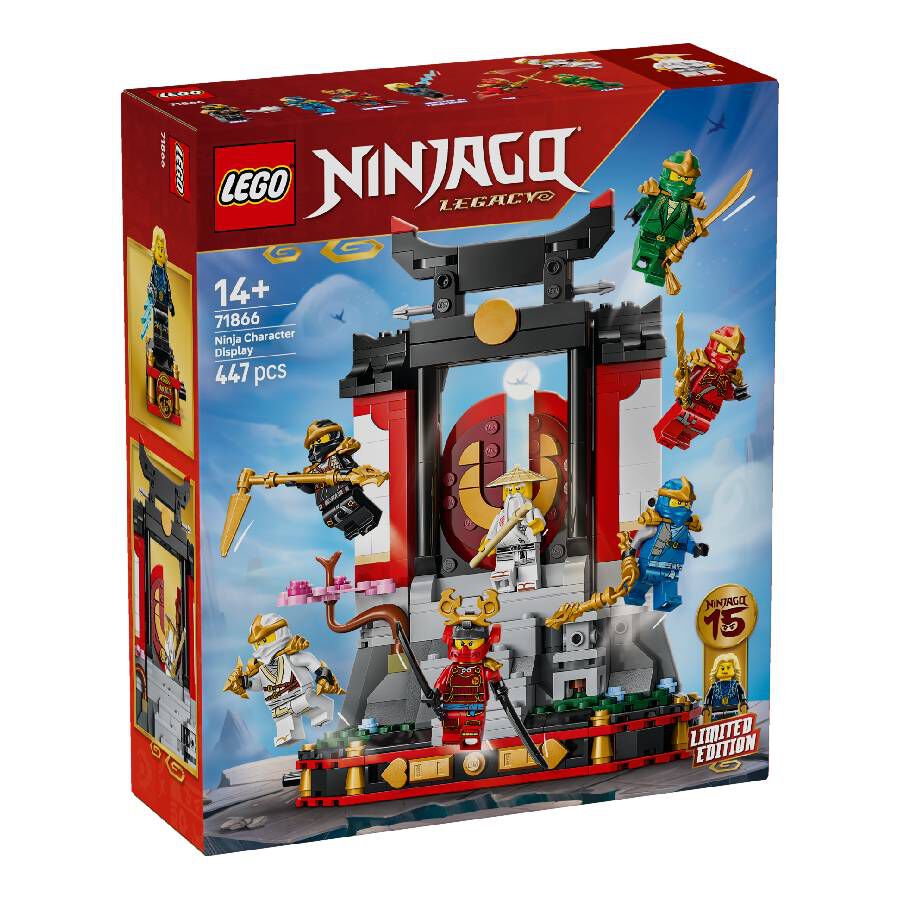 LEGO樂高幻影忍者系列忍者角色擺飾15 週年紀念版71866 | 台灣玩具“反 LEGO樂高幻影忍者系列忍者角色擺飾15 週年紀念版71866 | 台灣玩具“反
