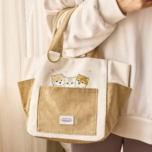 Mofusand 貓福珊迪托特包(狗狗款)