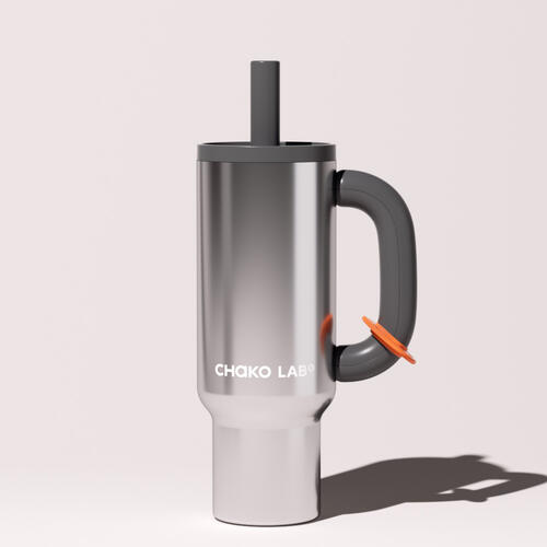 CHAKO LAB 1050ml不鏽鋼保溫霸王杯#曜石黑