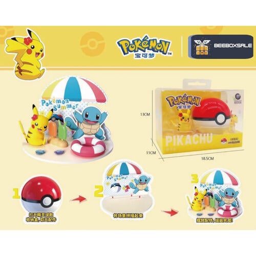 Pokemon Scene Set - Flower Pikachu