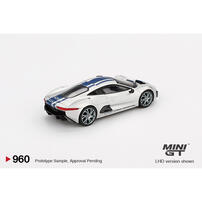 MINIGT	Jaguar C-X75 Silver 合金車 960