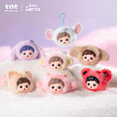 TNT Zoraa軟軟小世界系列毛絨掛件盲盒- 隨機發貨