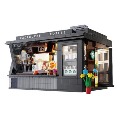 Cada 積木咖啡屋場景組
