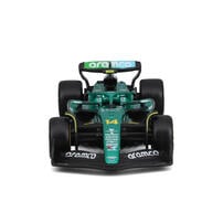 Bburago比美高1:43 F1系列-阿斯頓馬丁 AMR25 （無頭盔，紙盒版）（2025 澳洲大獎賽） （#14 費爾南多&middot;阿隆索） - 金屬綠 18-38250#14