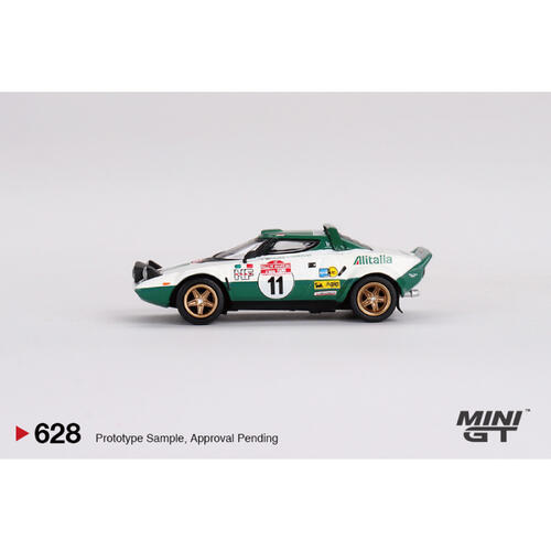 MINIGT	Lancia Stratos HF 1975 Rally Sanremo Winner #11 合金車628