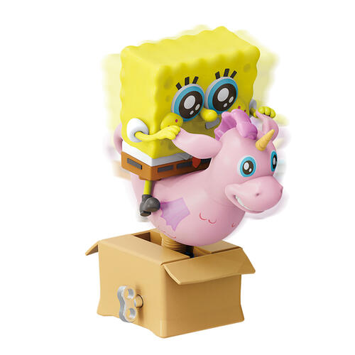 Spongebob海綿寶寶 -搖搖馬可動公仔-隨機發貨