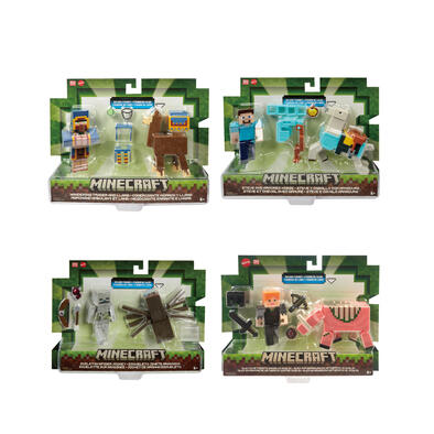Minecraft創世神 角色造型2入組 - 隨機發貨