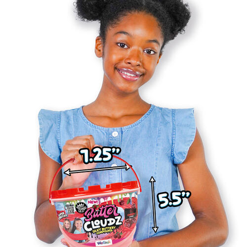 Paladone  奶油雲朵史萊姆桶裝櫻粉