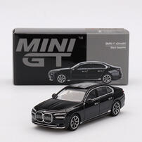 MINIGT	BMW i7 xDrive60 Black Sapphire 合金車802