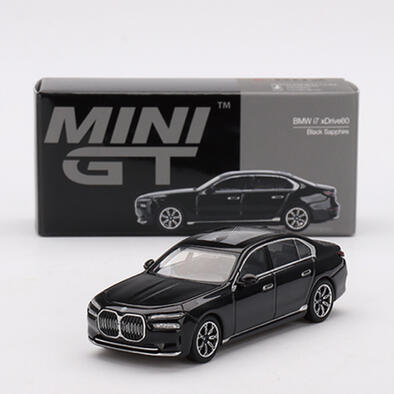 MINIGT	BMW i7 xDrive60 Black Sapphire 合金車802