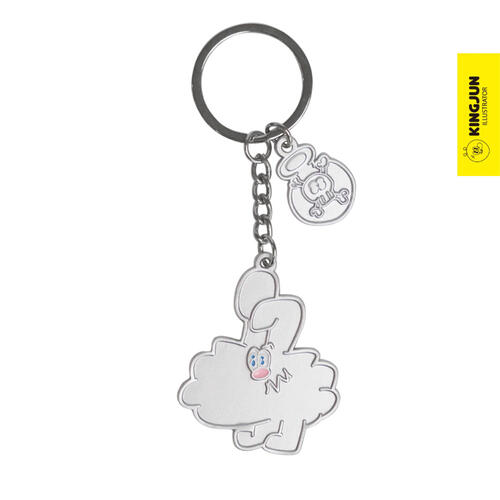 Kingjun	金屬鑰匙圈／混沌世界 藥水蠢兔