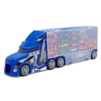 Speed City Stunt Transporter with 11 vehicles