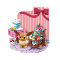 Qman Keeppley Pokemon 寶可夢 小場景系列 伊布 烘焙時光