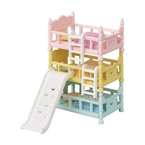 Sylvanian Families Triple Bunk Beds