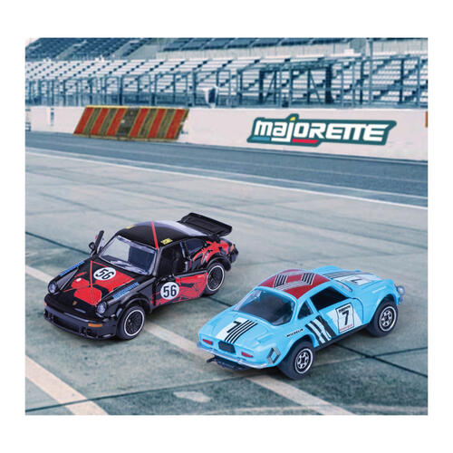 Majorette 美捷輪小汽車-復古跑車五入組