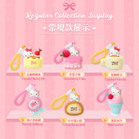 Sanrio三麗鷗 martube x sanrio 絨毛吊飾 hello kitty-隨機發貨