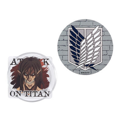 Attack on Titan進擊的巨人 磁吸壓克力手機氣囊架-進擊的巨人A款(艾)